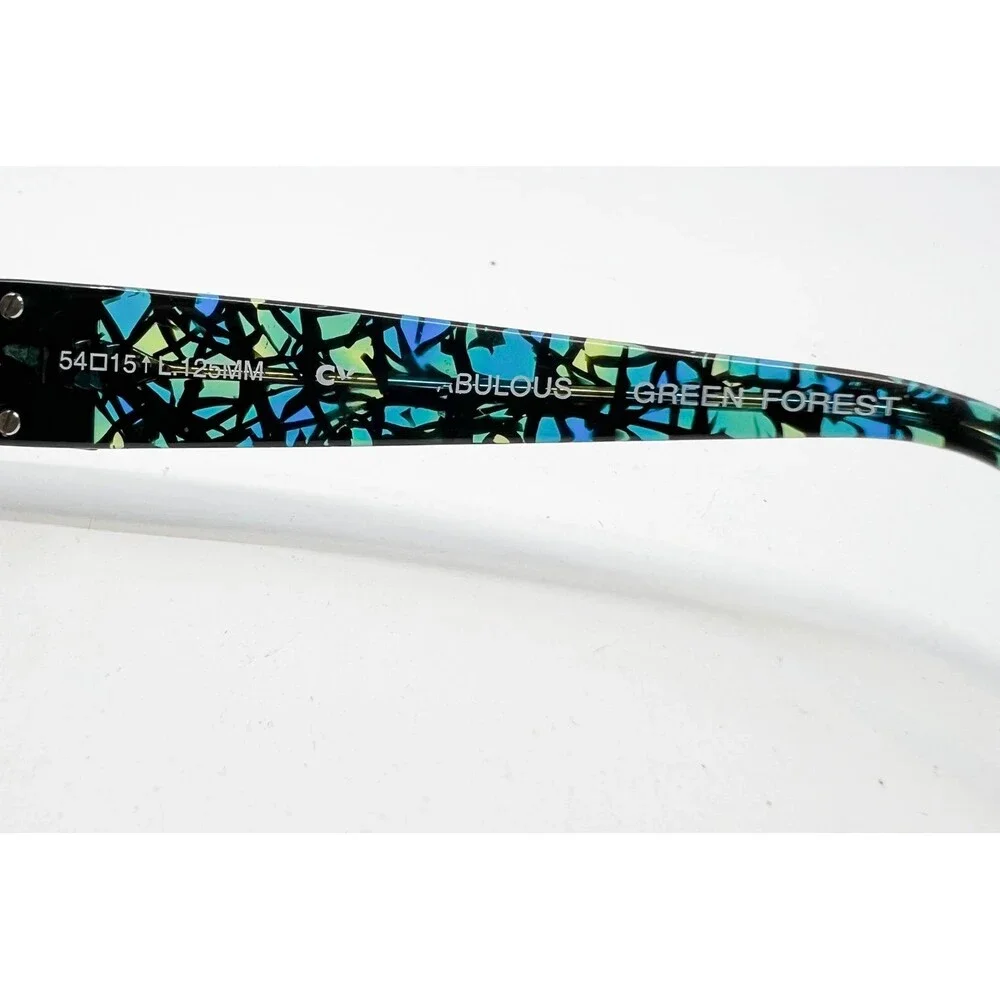 BCBGMAXAZRIA Eyeglasses Womens Green Forest Fabulous Square Frames 54-15-125